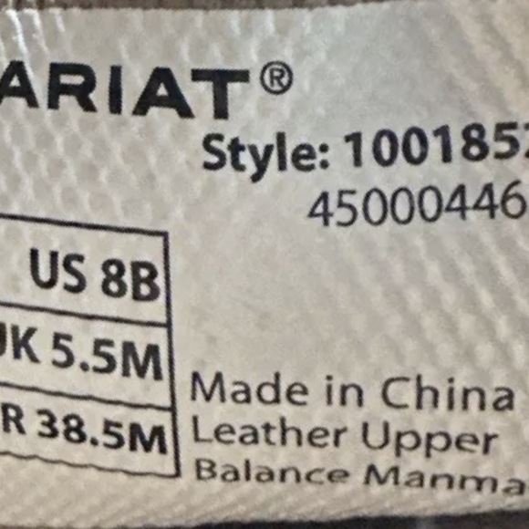 ARIAT Womens Cowboy Boots Western Leather Sz 8 Cowboycore Equestrian Cowgirlcore - Picture 4 of 4